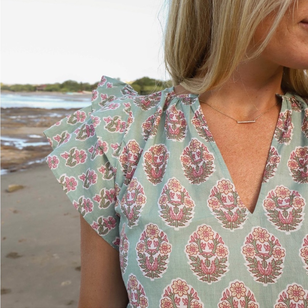 Marea By Liz Joy Grace Flutter Top